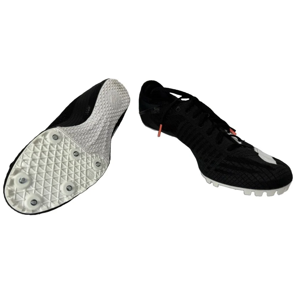 Adidas Sprintstar Track Field EG1199 Black Running Spikes Cleats Shoes Size 12